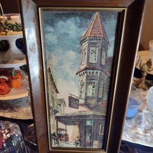 New Orleans Central Market Lithograph Rare